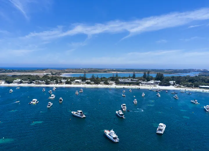 Thomson Bay settlement on Rottnest Island